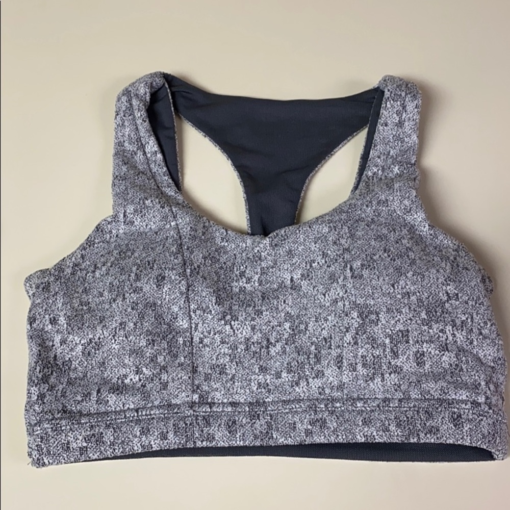 GymShark XS Charcoal Fleur - Picture 2 of 5